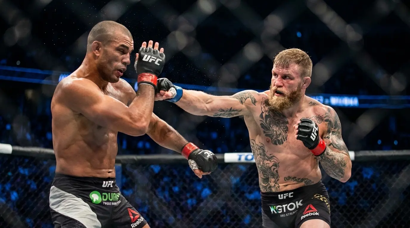 MMA Octagon Training